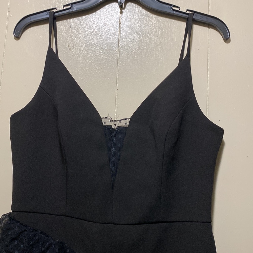 BCBG Maxazria black knee high black lace dress size 6 - Picture 4 of 7